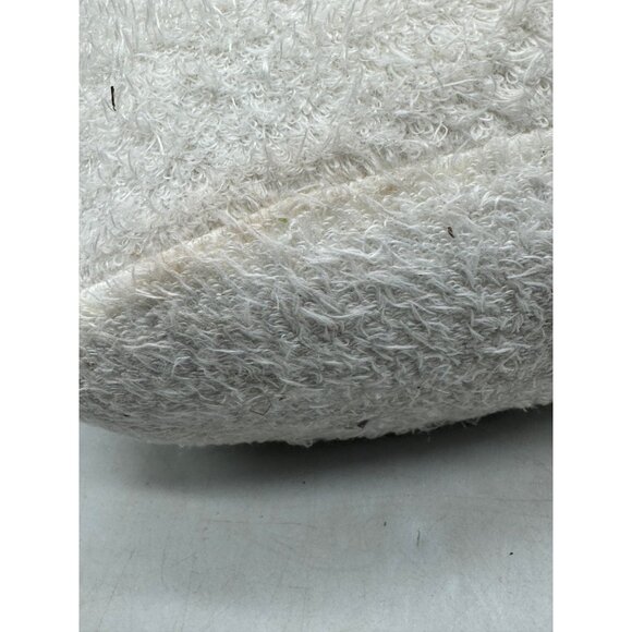 JCPenney Christmas Winter Plush Snowman Door Stop black top Hats 18" Scarf READ - Picture 9 of 9